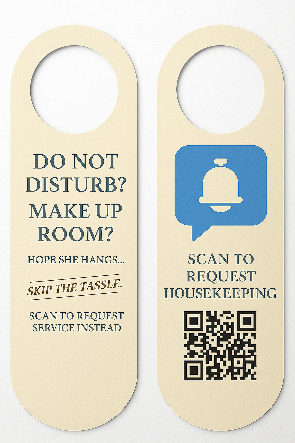 Old vs modern room tag
